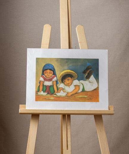 Cuadro amigos indígenas