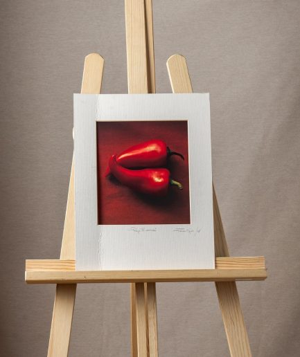 Cuadro dos chiles rojos