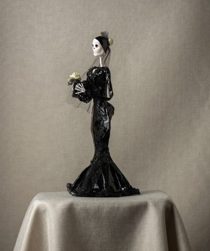 Catrina vestido negro