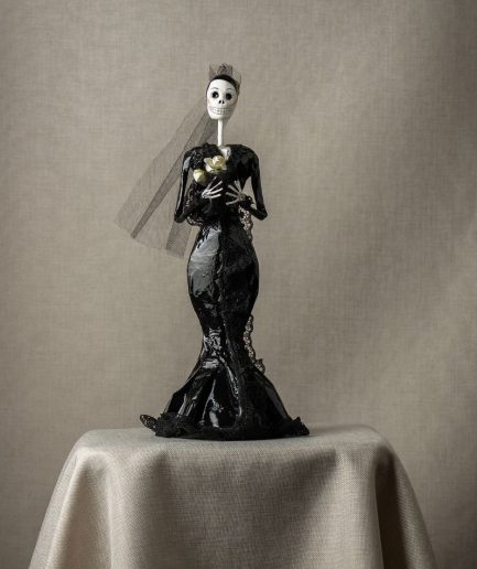 Catrina vestido negro