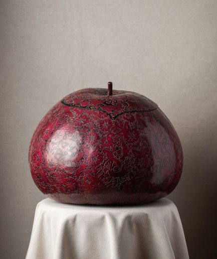 Recipiente de madera de linaloe