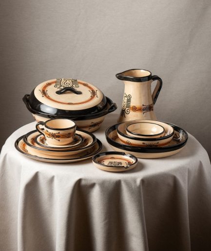 Vajilla para 4 personas ceramica michoacana sin plomo