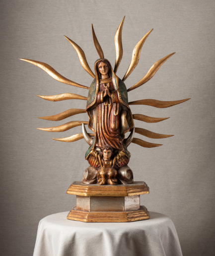 Figura Virgen Salvador Rivas <div class="agotado">VENDIDA</div>