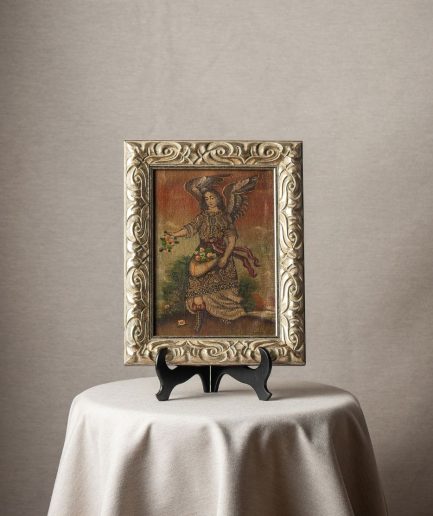 Cuadro arcángel marco dorado figura 1 <div class="galope"> - Colección Galope - </div>