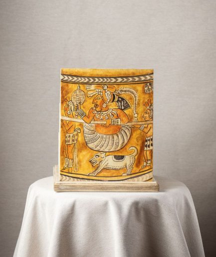 Revistero Amarillo Prehispánico <div class="galope"> - Colección Galope - </div>